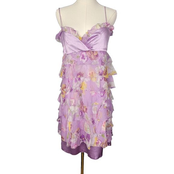 Valentino Collection Prêt-à-Porter SS07 Silk Tiered Mini Dress - Picture 9 of 17